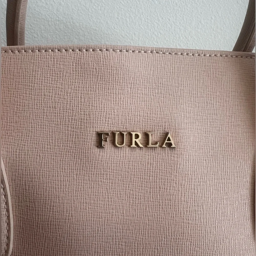 Furla Women's Blush Leather Tote - Picture 3 of 14